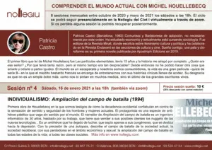 SESIÓN 4 HOUELLEBECQ: INDIVIDUALISMO SESIÓN 4 HOUELLEBECQ: INDIVIDUALISMO