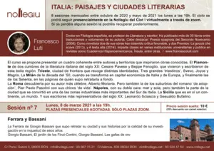 SESIÓN 7 ITALIA: FERRARA Y BASSANI SESIÓN 7 ITALIA: FERRARA Y BASSANI