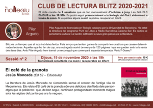 CLUB DE LECTURA BLITZ: EL CAFÈ DE LA GRANOTA