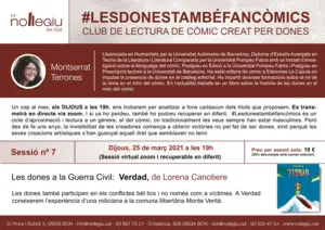 SESSIÓ 7 LES DONES TAMBÉ FAN CÒMICS: VERDAD, DE LORENA CANOTIÈRE SESSIÓ 7 LES DONES TAMBÉ FAN CÒMICS: VERDAD, DE LORENA CANOTIÈRE