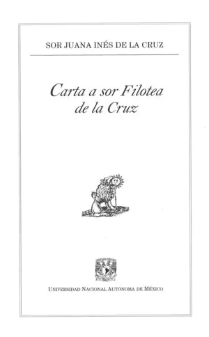 CARTA A SOR FILOTEA DE LA CRUZ
