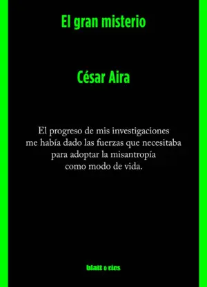 EL GRAN MISTERIO EL GRAN MISTERIO