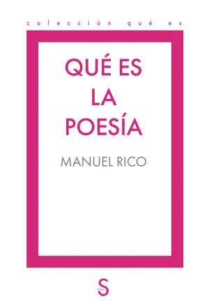 QUÈ ES LA POESÍA