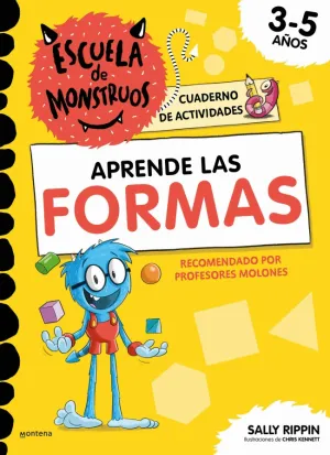 ESCUELA DE MONSTRUOS APRENDE FORMAS