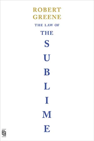 THE LAW OF THE SUBLIME